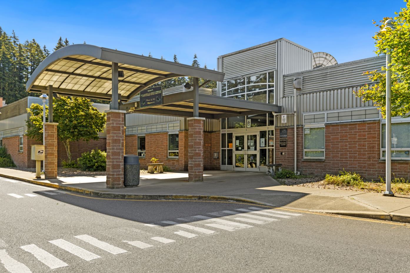 Meadowdale High School Entrance