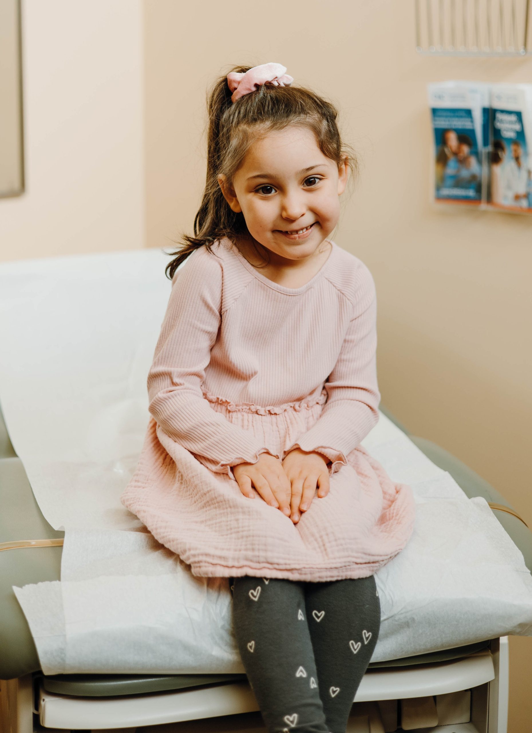 child wellness care check